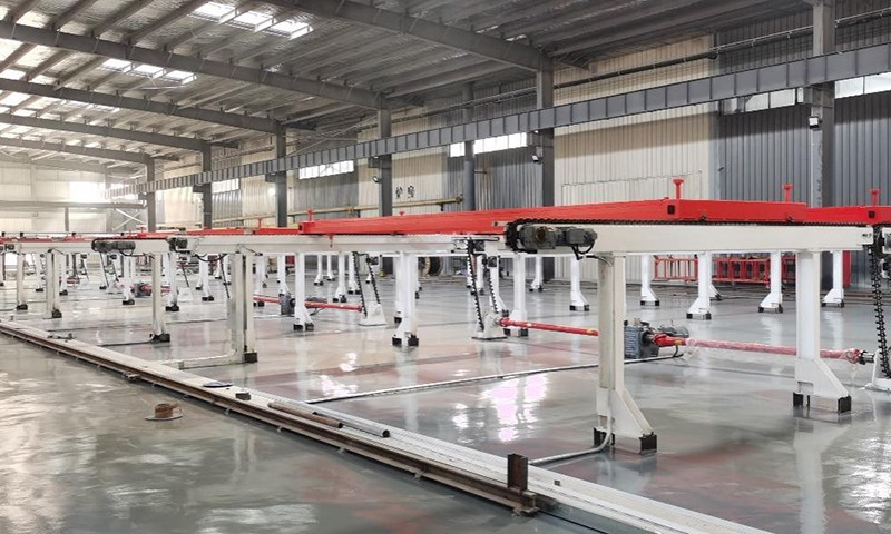 Linya ng paglalagay ng frame ng mesh